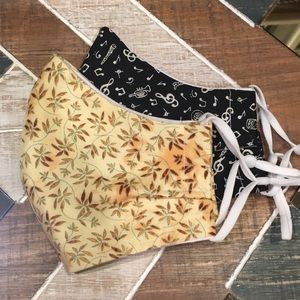 2 Pack Handmade Masks